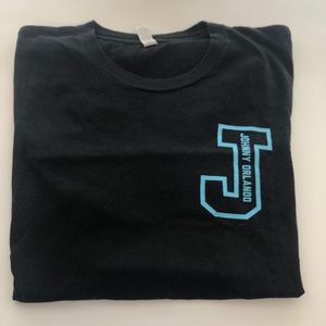 Johnny Orlando black t-shirt